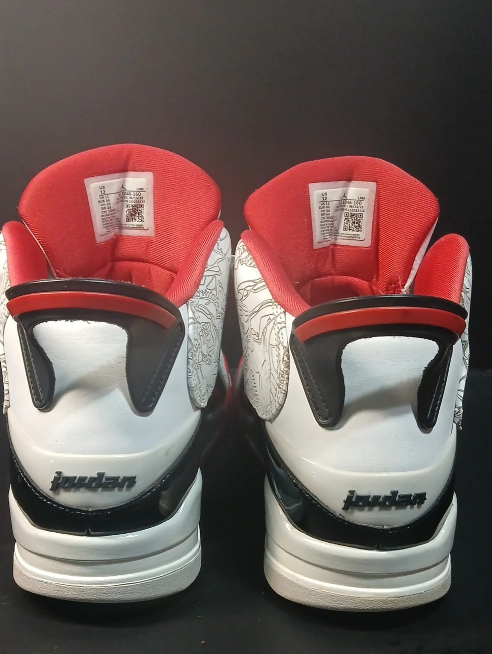 Air Jordan Dub Zero 'VARSITY RED' (2022) , Mens Size-12 ,100%AUTHENTIC!